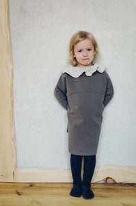 Oversized dress Mina (cotton fleece)