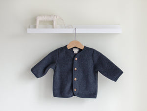 Fleece cardigan